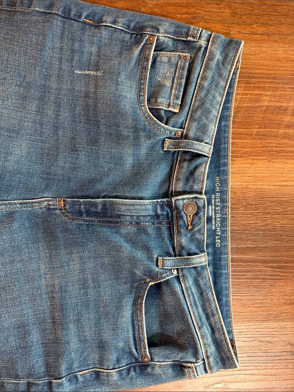 Chico’s High Rise Straight Leg Jean - Picture 4 of 5